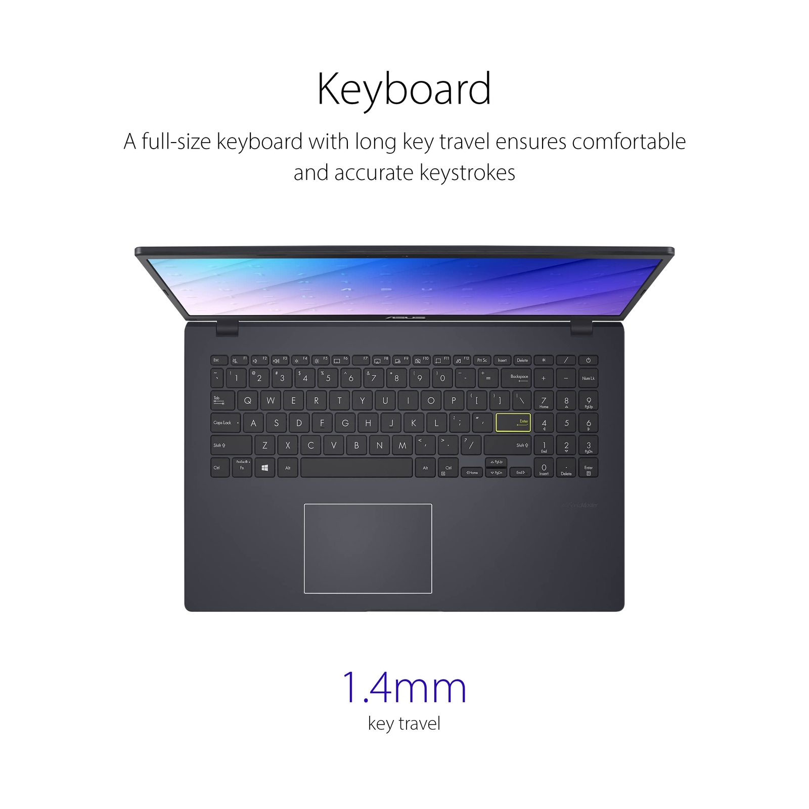 ASUS Vivobook L510 Laptop 15.6” N4020 4GB RAM 64GB Win11 Home S Mode L510MA-AS02