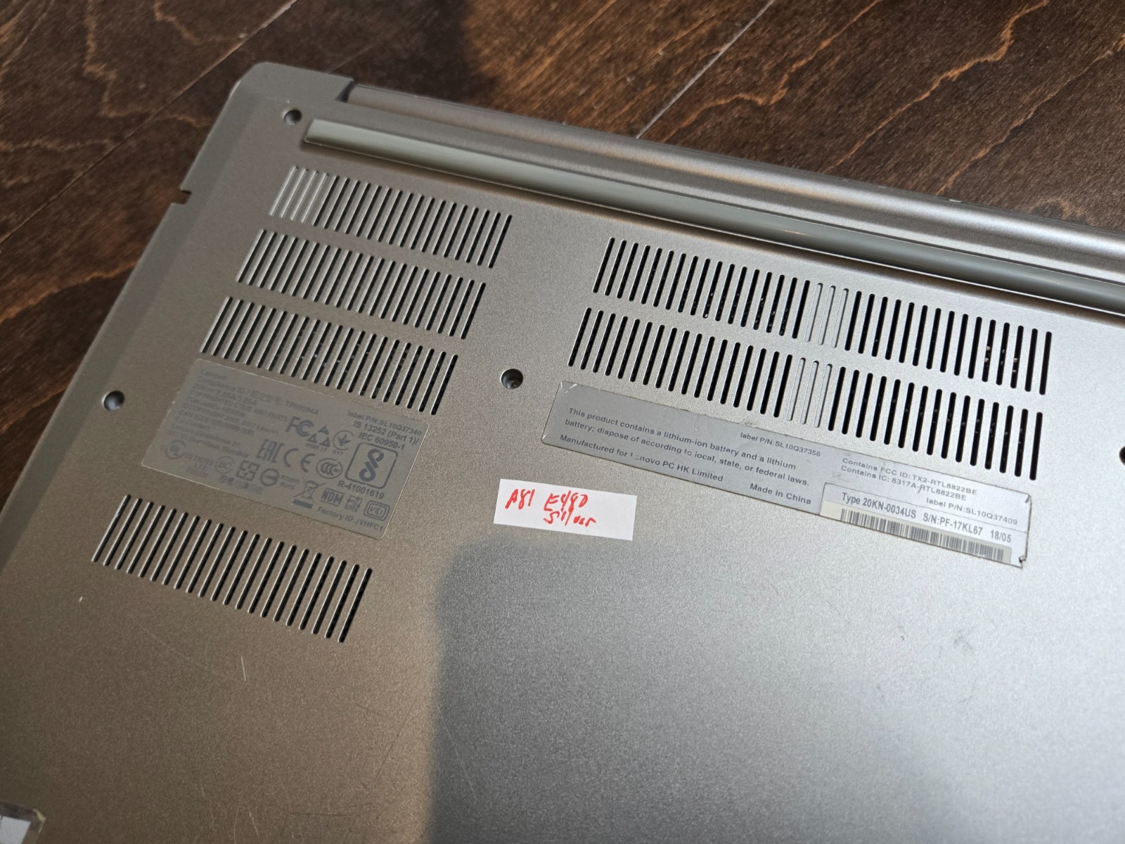 LENOVO ThinkPad E480 14″ Core i5-8250u 1.60GHz 16GB 256GB NVMe W11 Pro Grade B