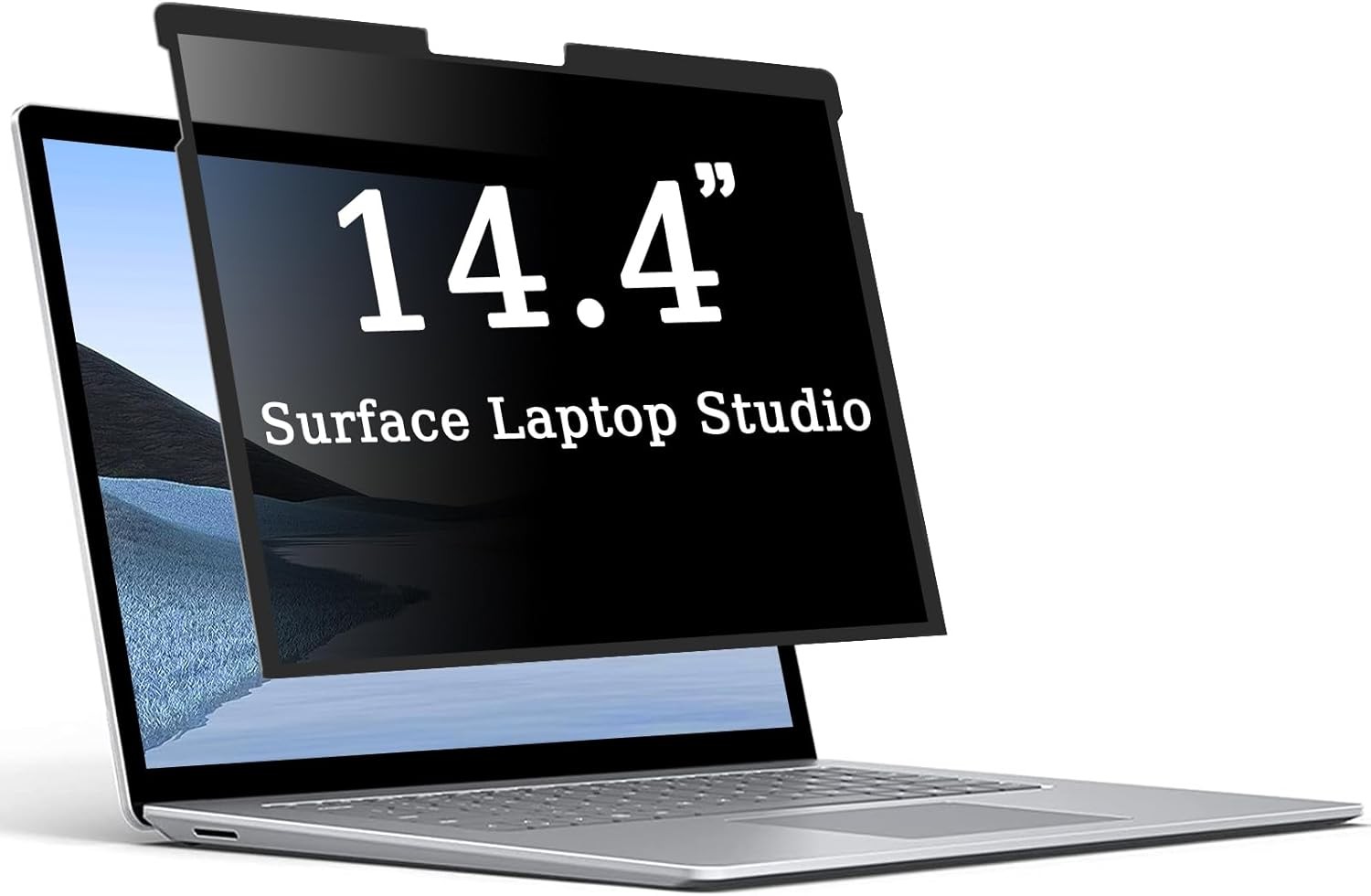 Removable & Reusable Privacy Screen for Surface Laptop Studio 14.4 inch, Easy In