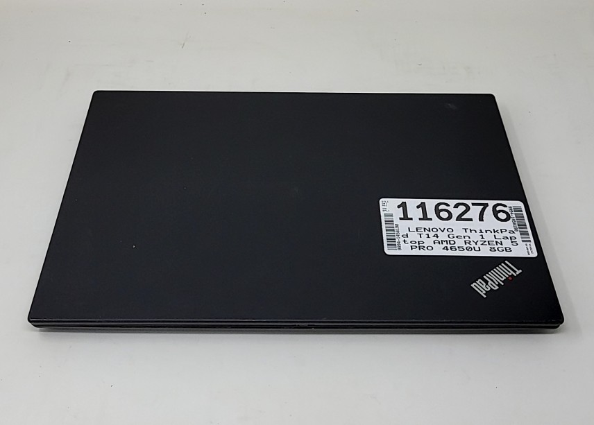 LENOVO ThinkPad T14 Gen 1 Laptop AMD RYZEN 5 PRO 4650U 8GB 256GB SEE NOTES