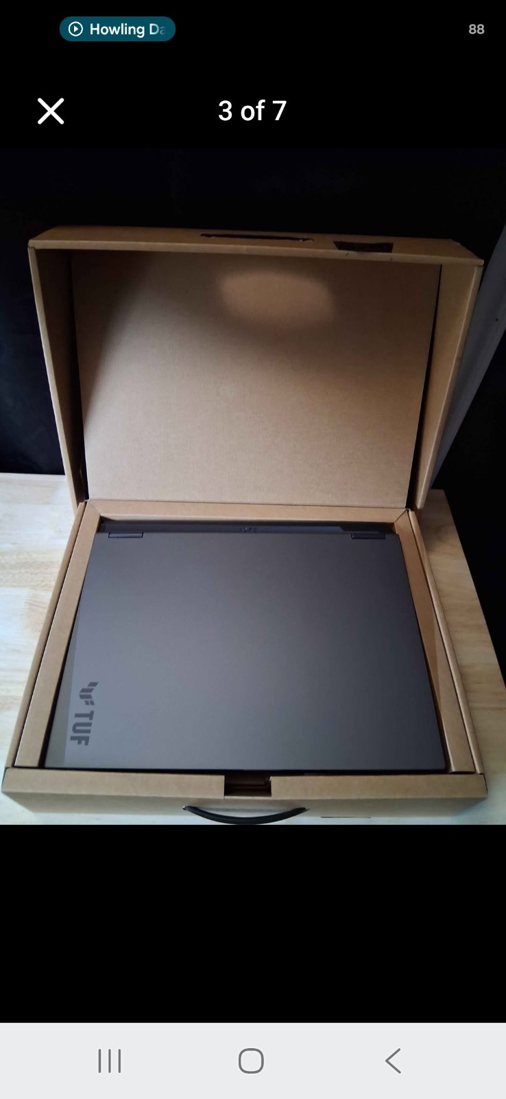 ASUS TUF Gaming A16 16in 165Hz Ryzen 9 270 32GB 1TB RTX 5070 Gray