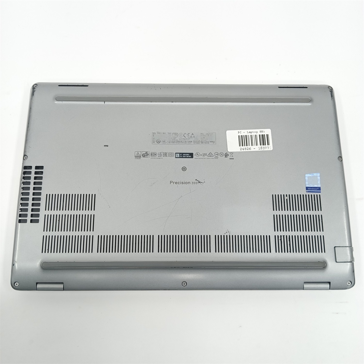 Dell Precision 3551 Laptop i7 10850H 2.70GHz 16GB 3200Mhz DDR4 512GB NVMe Win11P