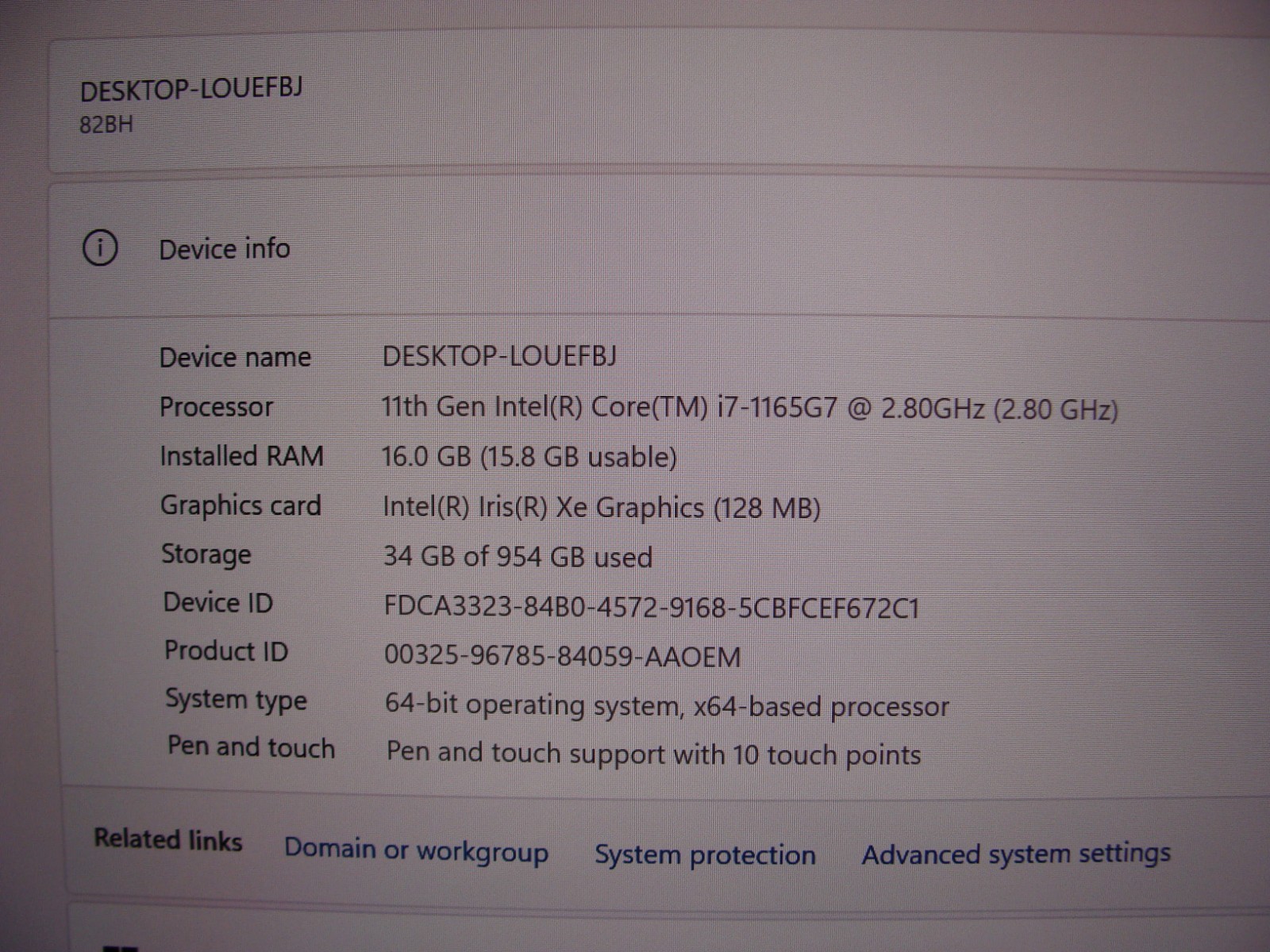 Lenovo Yoga 7 14ITL5 14″FHD TOUCH i7-1165G7 2.8GHz 16GB 1TB SSD W11Home +Charger