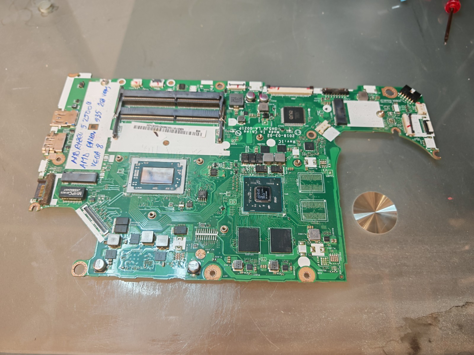 ACER AN515-42 A315-41 MOTHERBOARD LA-G021P RYZEN 5 2500U RADEON 530 VEGA 8 #