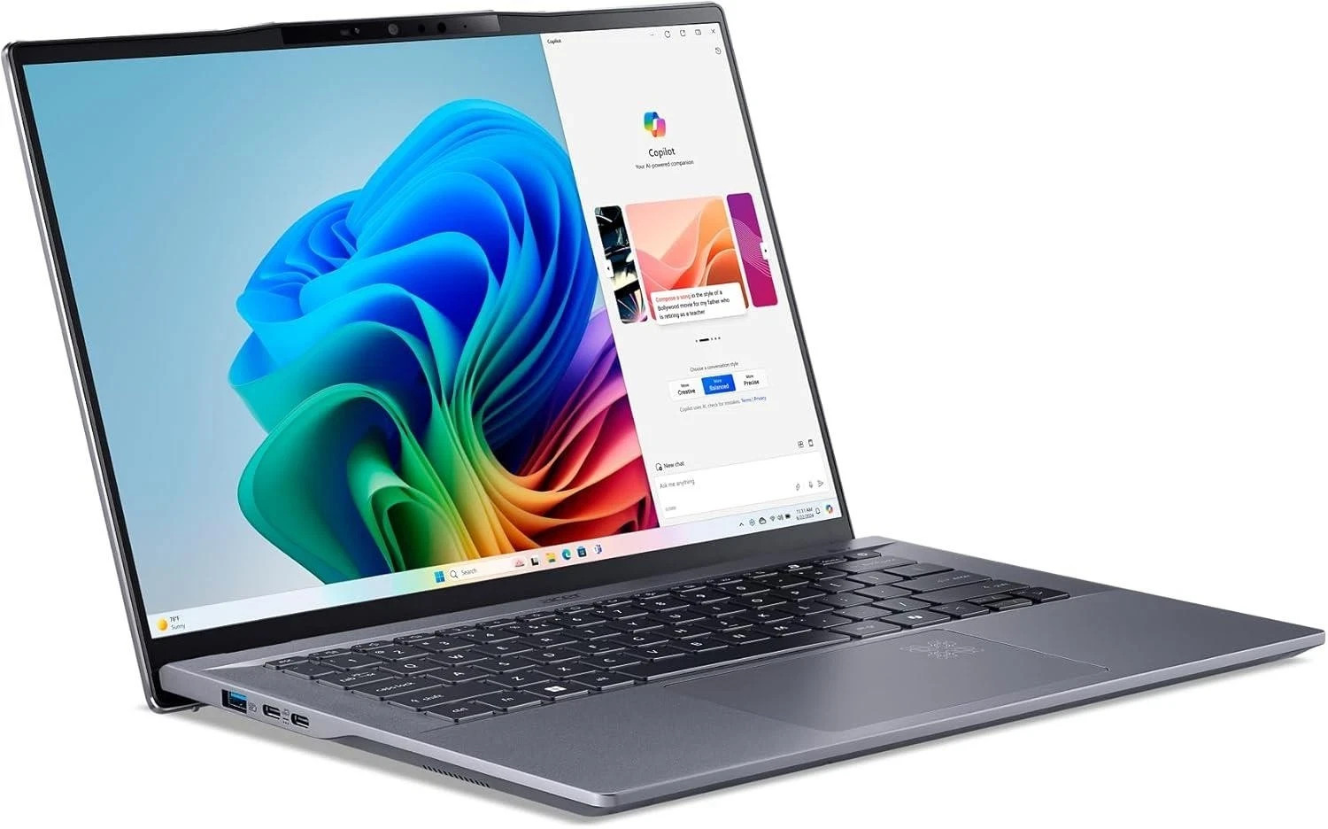 Acer Swift Go 14″ FHD i5 8GB 512GB SSD Iris Xe NX.KYXAA Refurbished