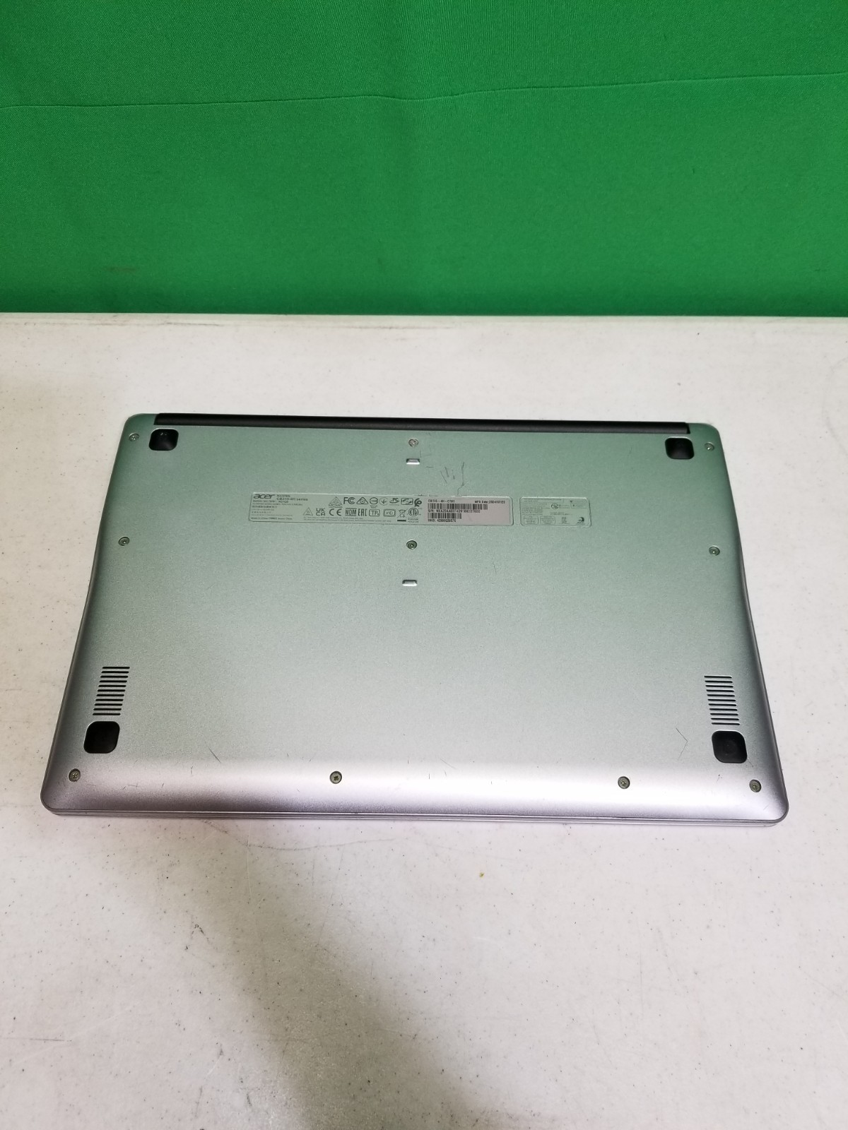 Acer Chromebook CB315-4H C7A1 15 Inch Silver Laptop Intel Celeron N4500