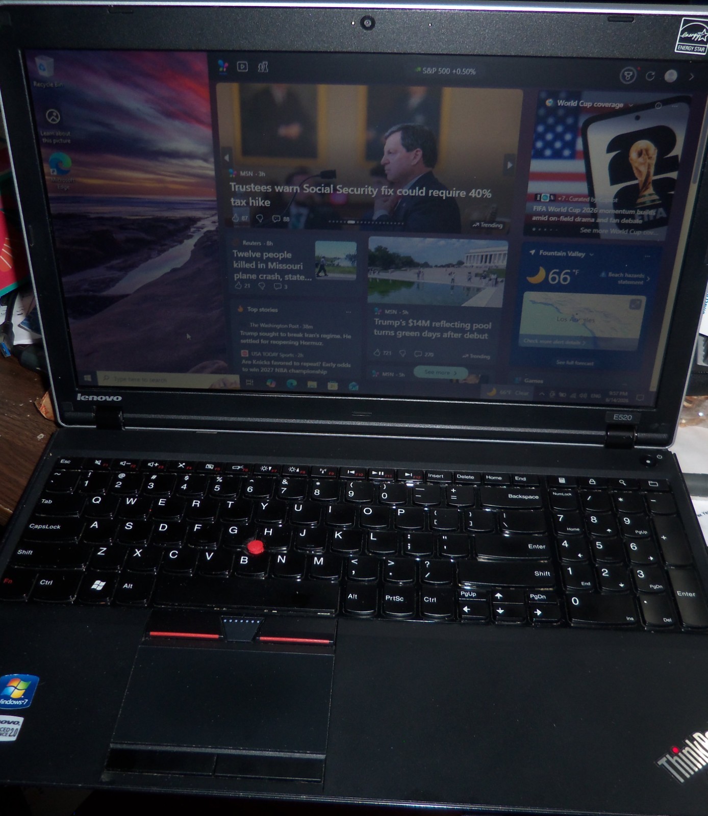 Lenovo ThinkPad Edge E520 15.6″ i5-2450M 8GB 500GB HDD Windows 10 Pro