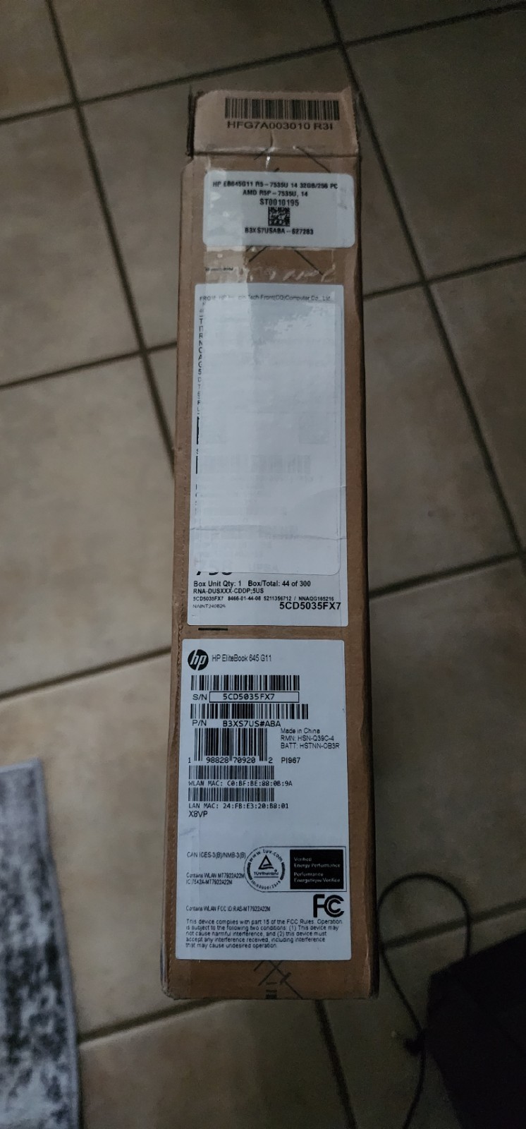 NEW! HP EliteBook 645 G11 R5 PRO 7535U/32gb/2tb Ssd