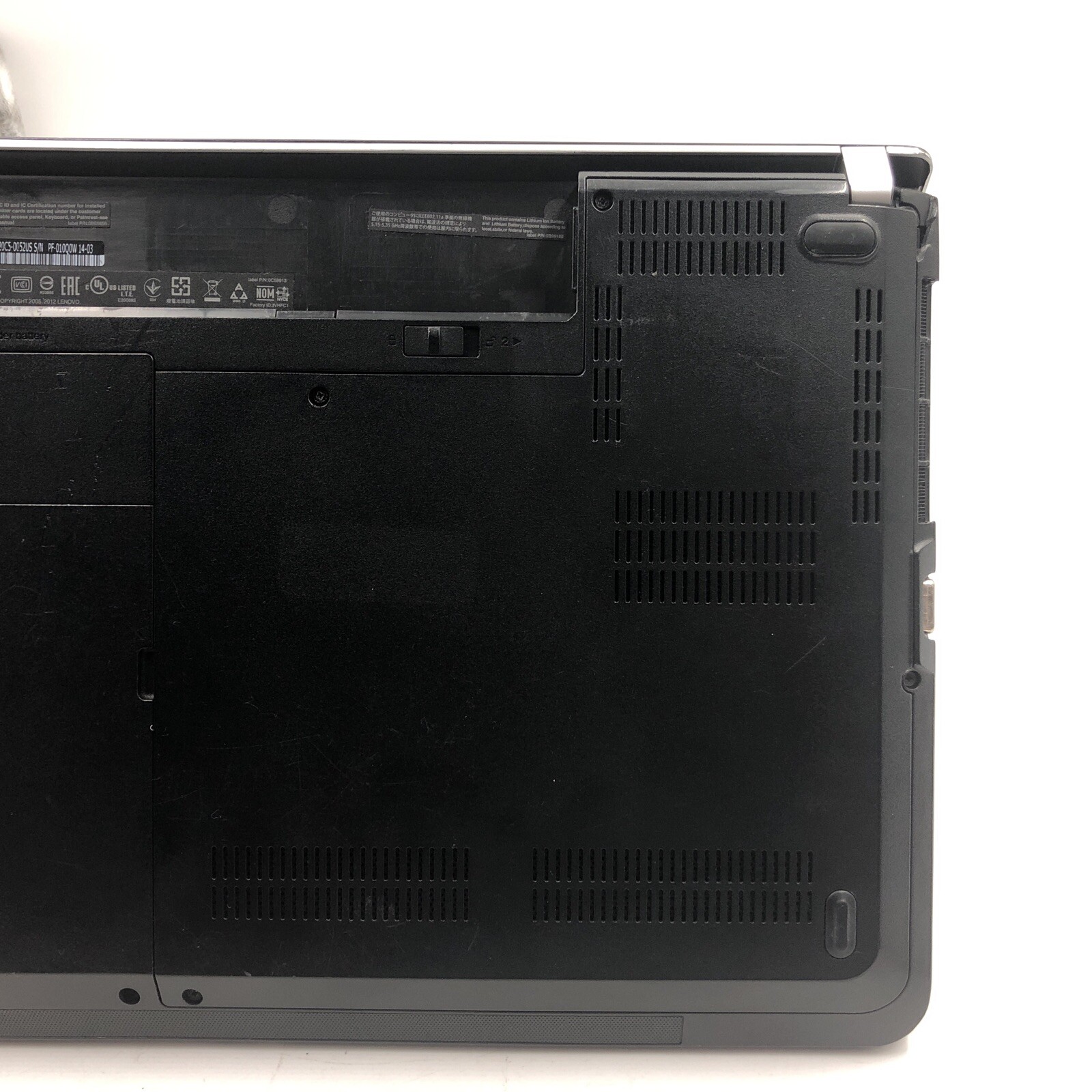 Lenovo Thinkpad E440 Laptop i3 Unknown RAM/HDD/OS Plastic Damage (FOR PARTS)