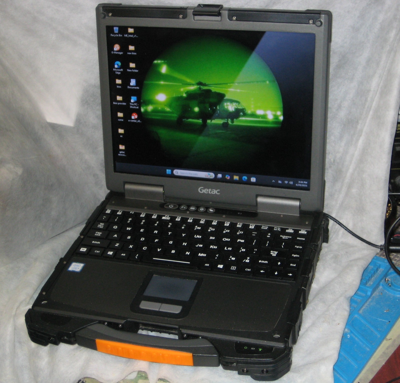 Getac B300-G7 Toughbook,i5-8250U@1.6ghz,500gB SSD,16Gb RAM,Fully Custom uBlx GPS