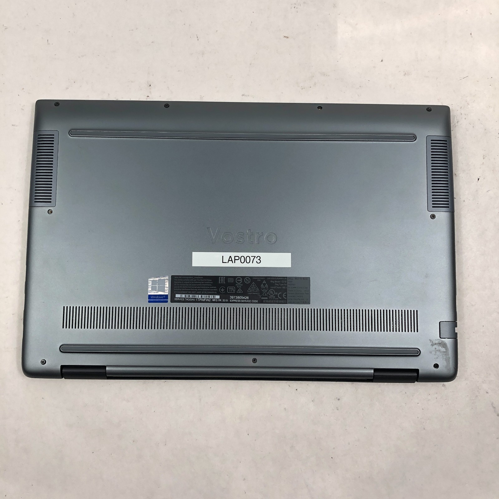 Dell Vostro 5490 14″ Intel Core i7-10510U 1.8GHz 16GB RAM No SSD MX250