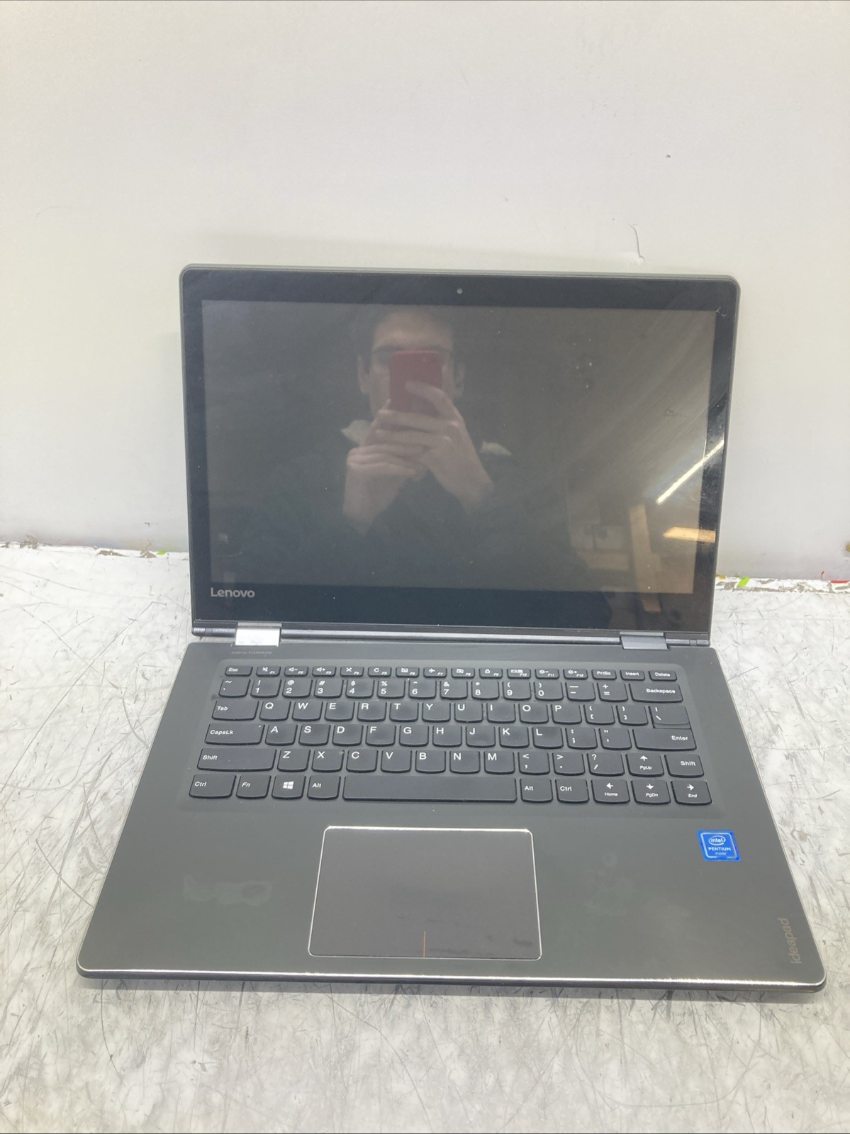 LENOVO IDEAPAD FLEX 4-1470 Intel Pentium 4405U 2.10 GHZ 4GB No HDD Boot to BIOS