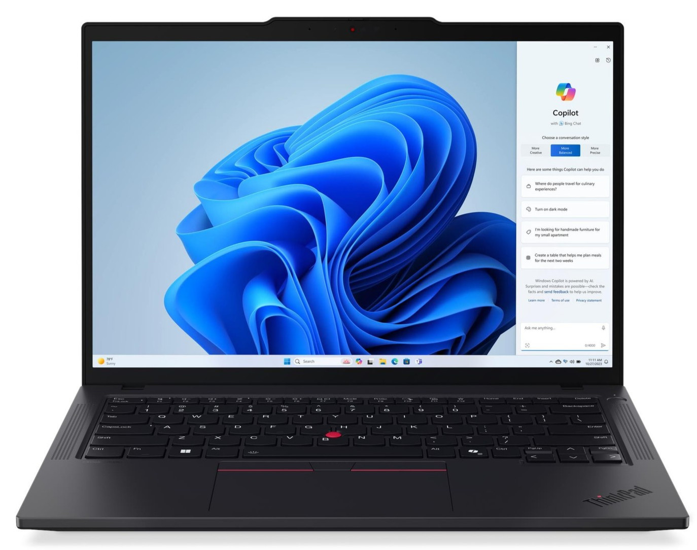 New Lenovo ThinkPad T14 Gen 5 14″ WUXGA Ryzen 5 PRO 8540U 32GB 1TB SSD 3YR Wrty