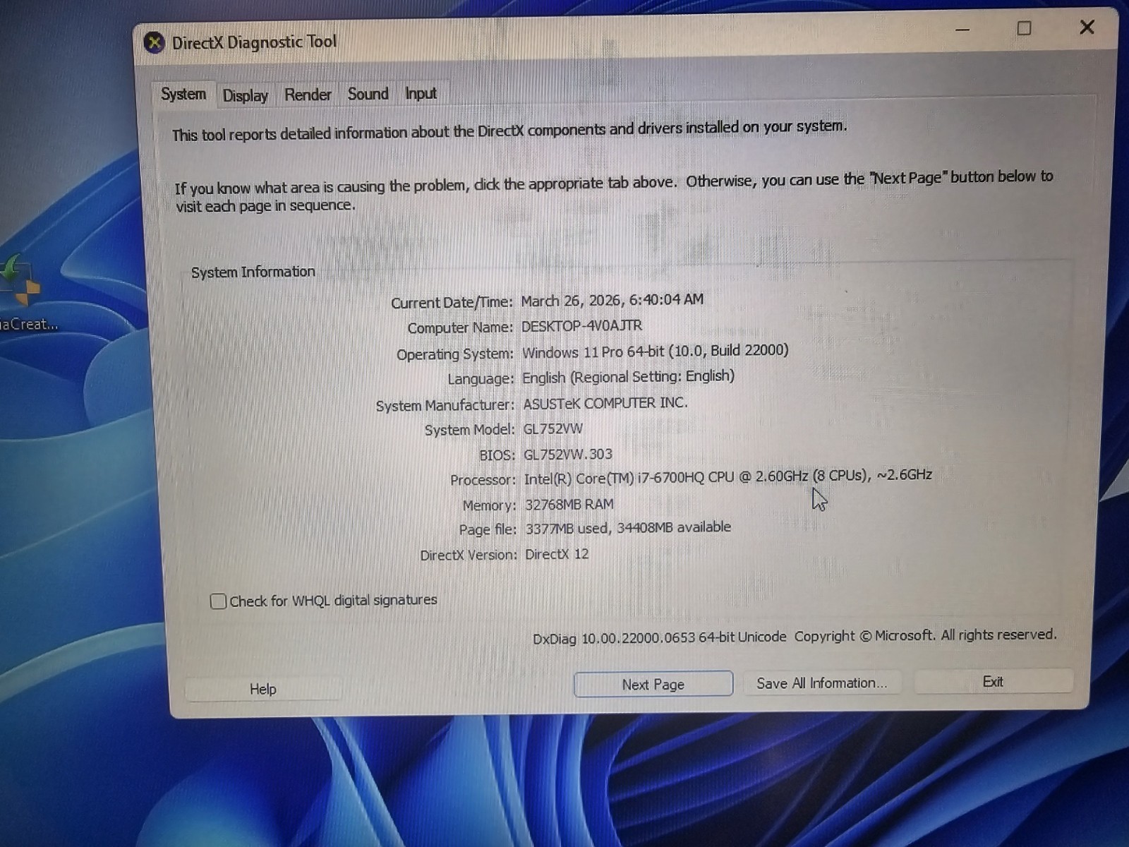 ASUS GL752VW 32GB RAM 2.3TB SSD+HDD i7 Workstation Laptop 17.3″ GTX 960M Win11