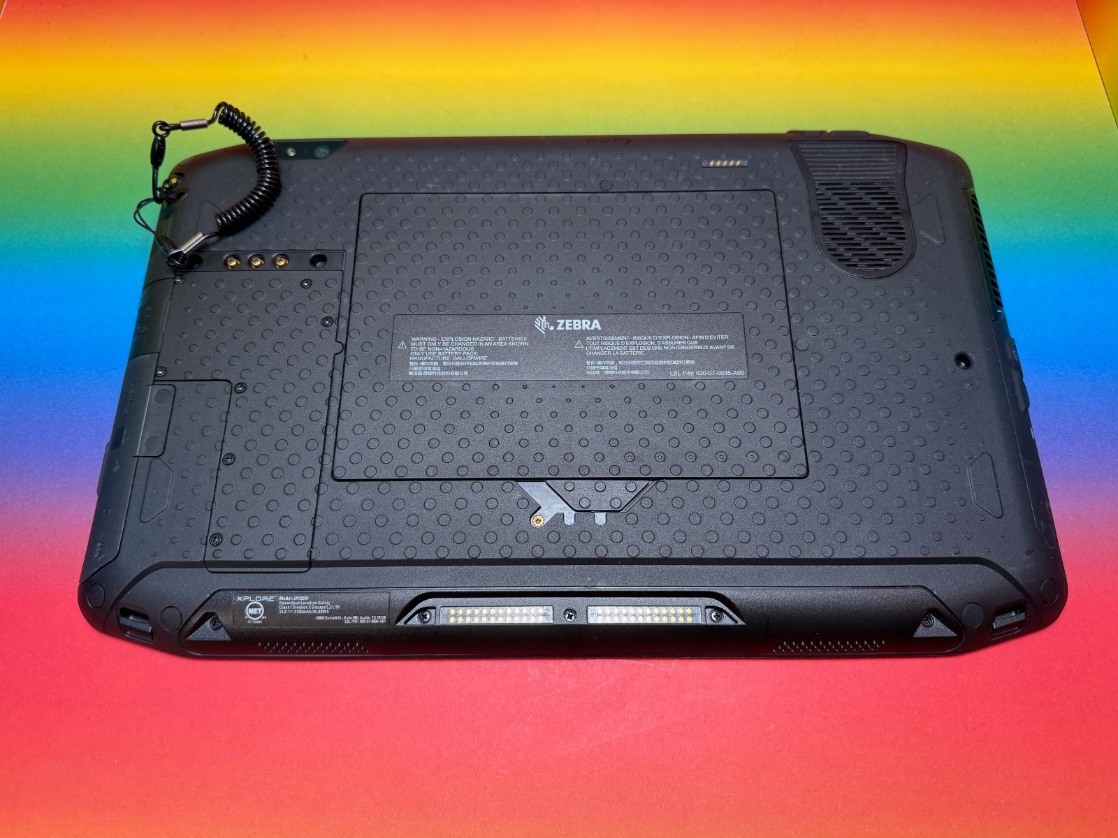 Zebra Xplore iX125R1 Rugged Tablet i5-6200U 8GB 256GB Win 11Pro 12.5″ Stylus LTE