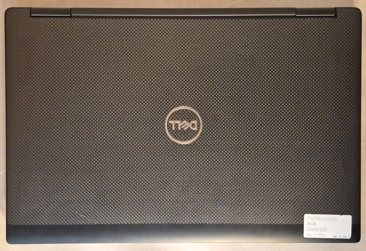 Dell Precision 7530 15.6″ i7-8750H 2.20GHz 16GB 256GB Quardo P1000 Win11Pro