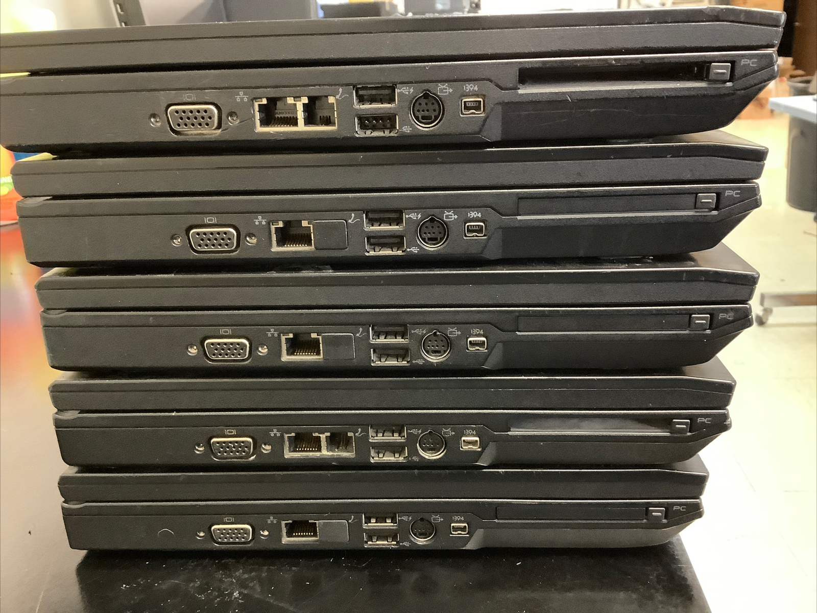 Lot of 5 Dell Latitude E5400 Laptops Parts Only