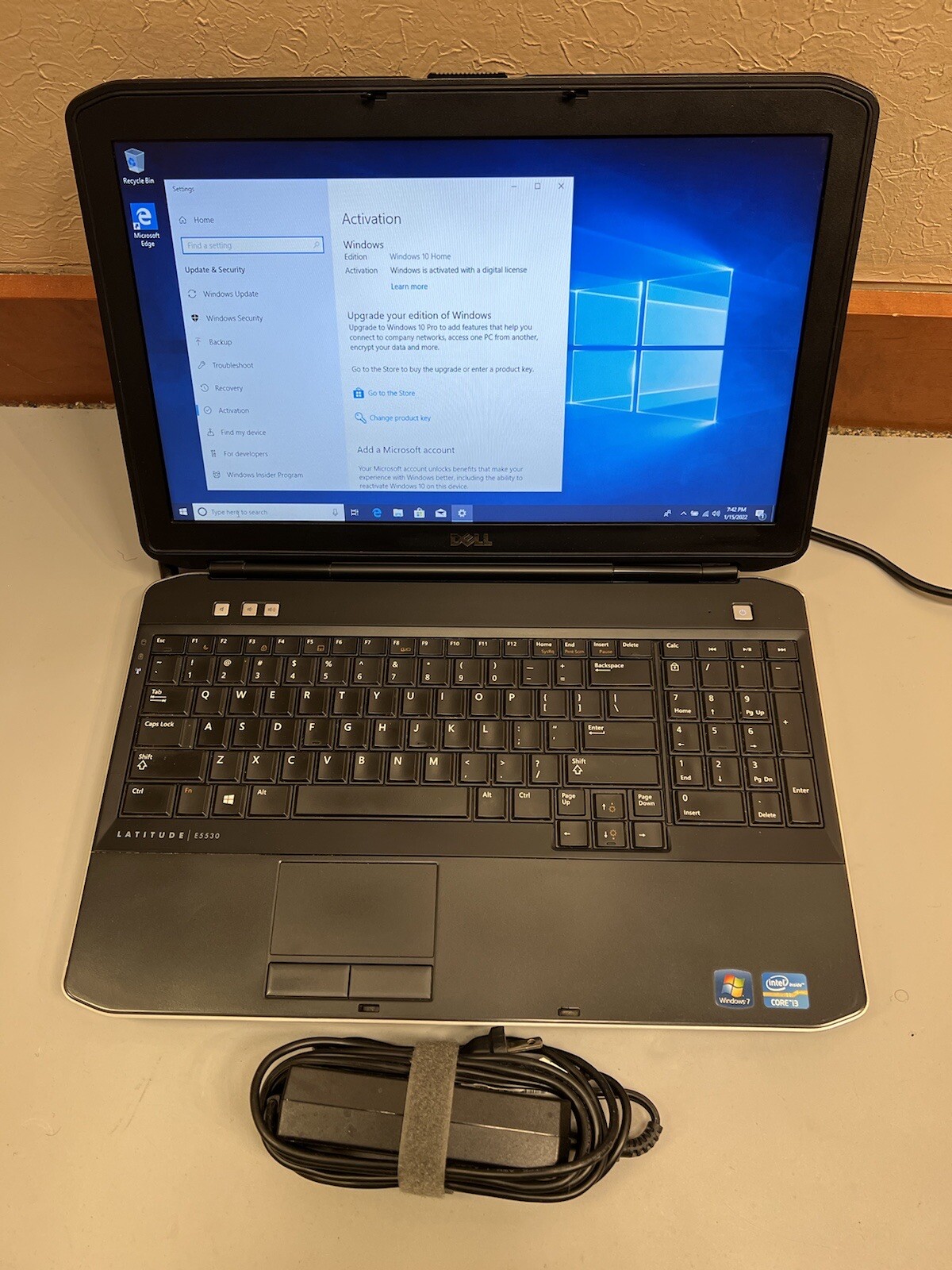 Dell Latitude E5530 15.6″ Intel Core i3-2328M 4GB RAM 120GB SSD WI-FI WIN 10
