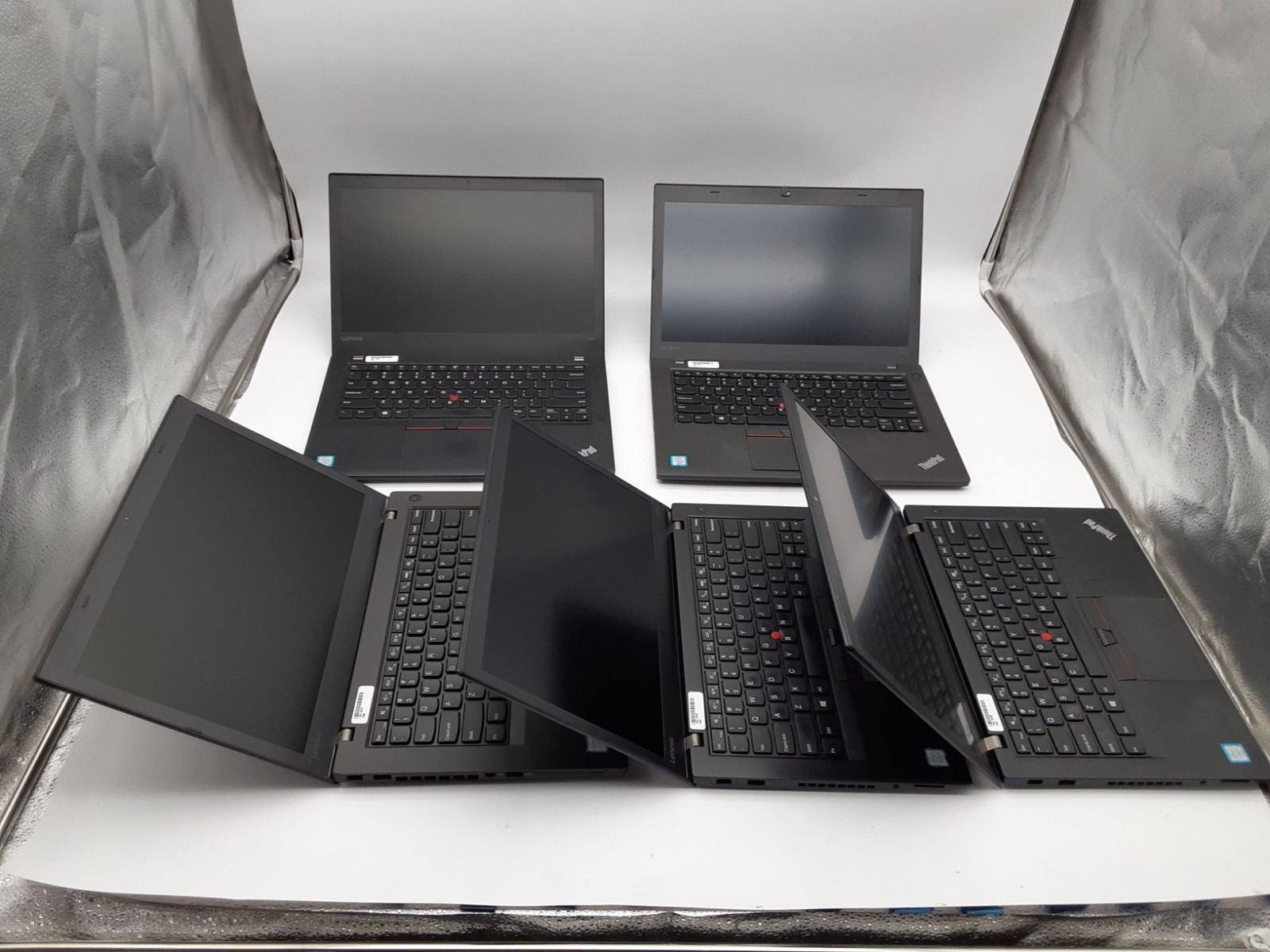 *LOT OF 8* Mixed Brand/Model Laptops | Intel 6th Gen CPUs | No OS | See Descrip