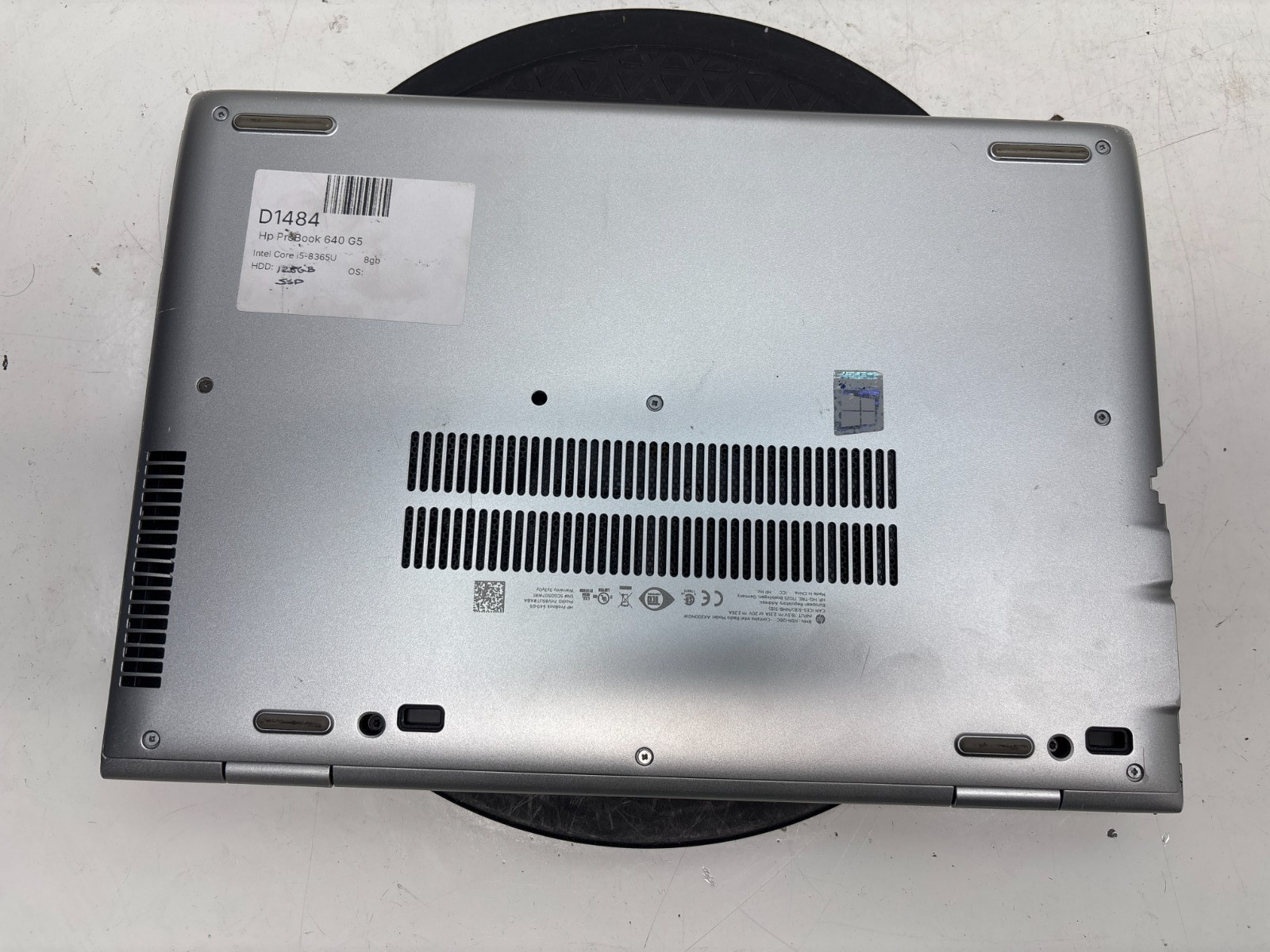 HP ProBook 640 G5 Intel Core i5-8365U 1.6ghz 4GB 128GB SSD