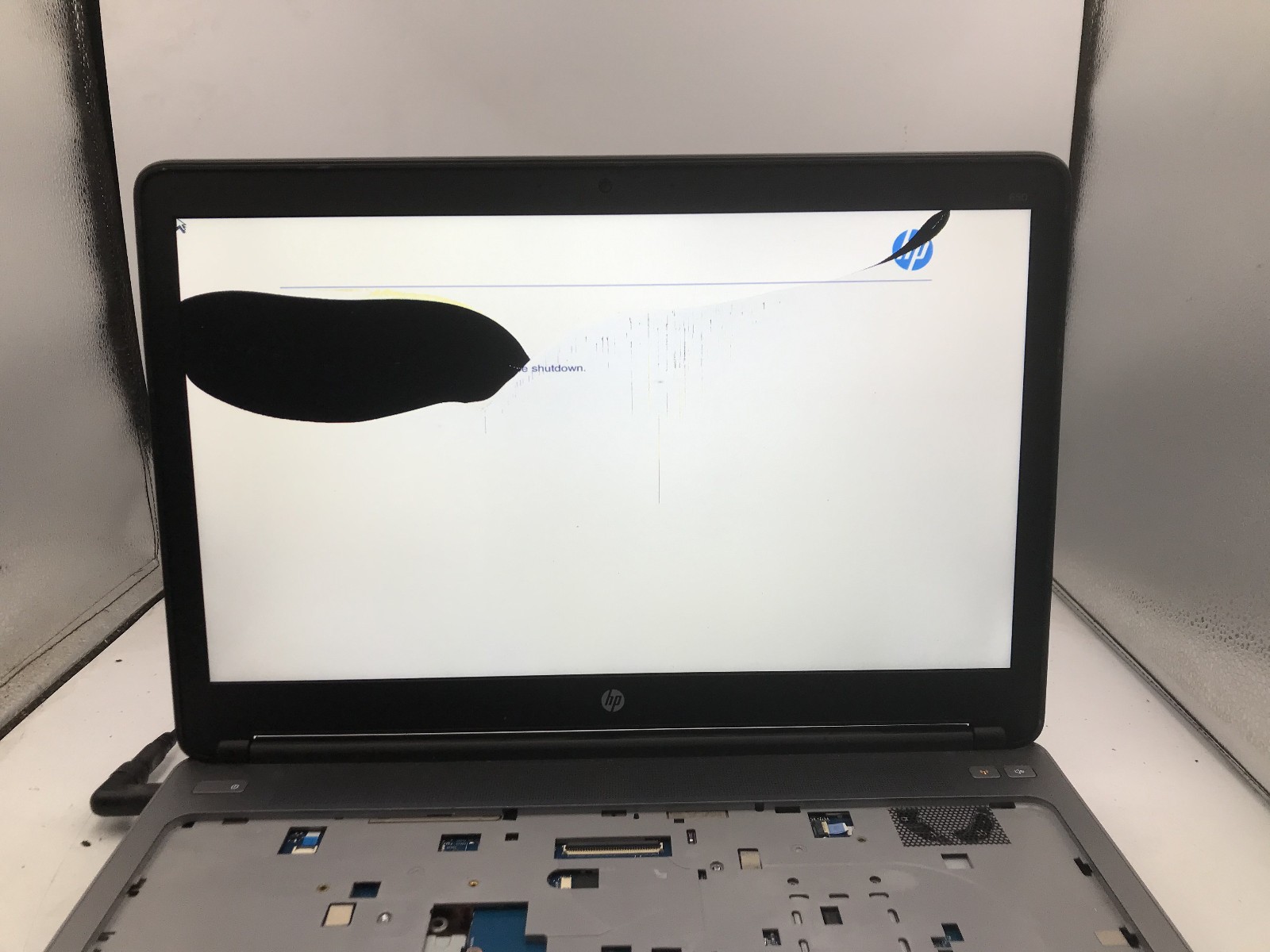 HP PROBOOK 650 G1 – FOR PARTS/BROKEN LCD – INTEL I5 4TH GEN – NO RAM – READ – BB