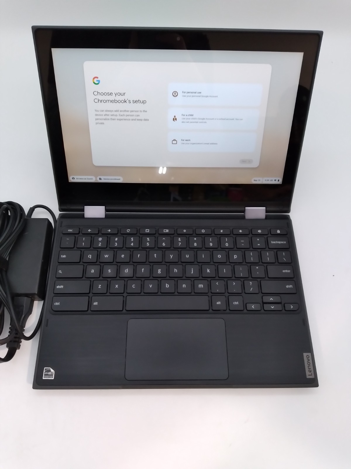 Lenovo 300e Chromebook 2nd Gen 11.6″ 4GB RAM 32GB SSD Touch w/ Chrarger