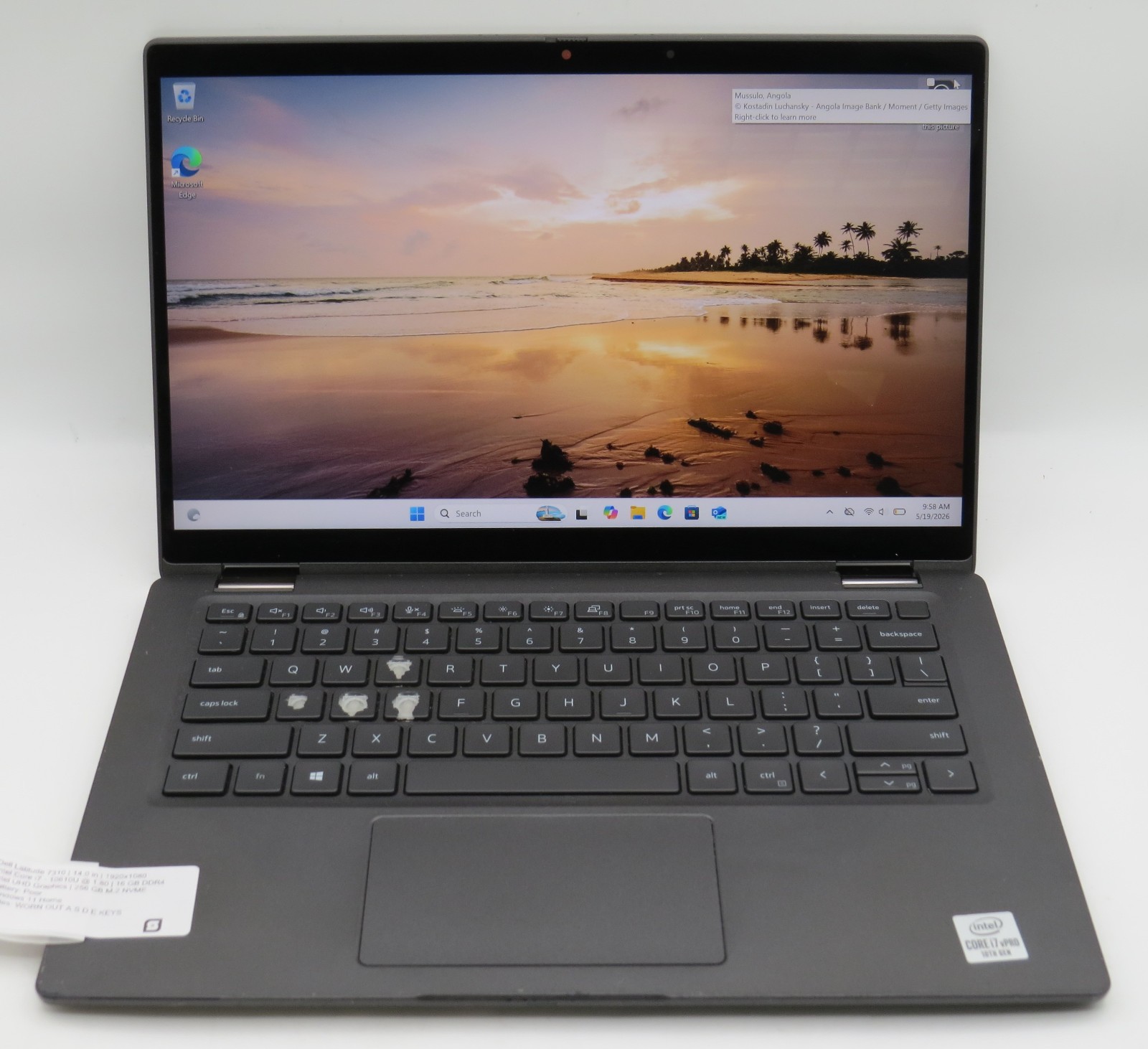 Dell Latitude 7310 | i7-10610U @ 1.8GHz | 16GB / 256GB m2 | 13.3 touch | Win 11