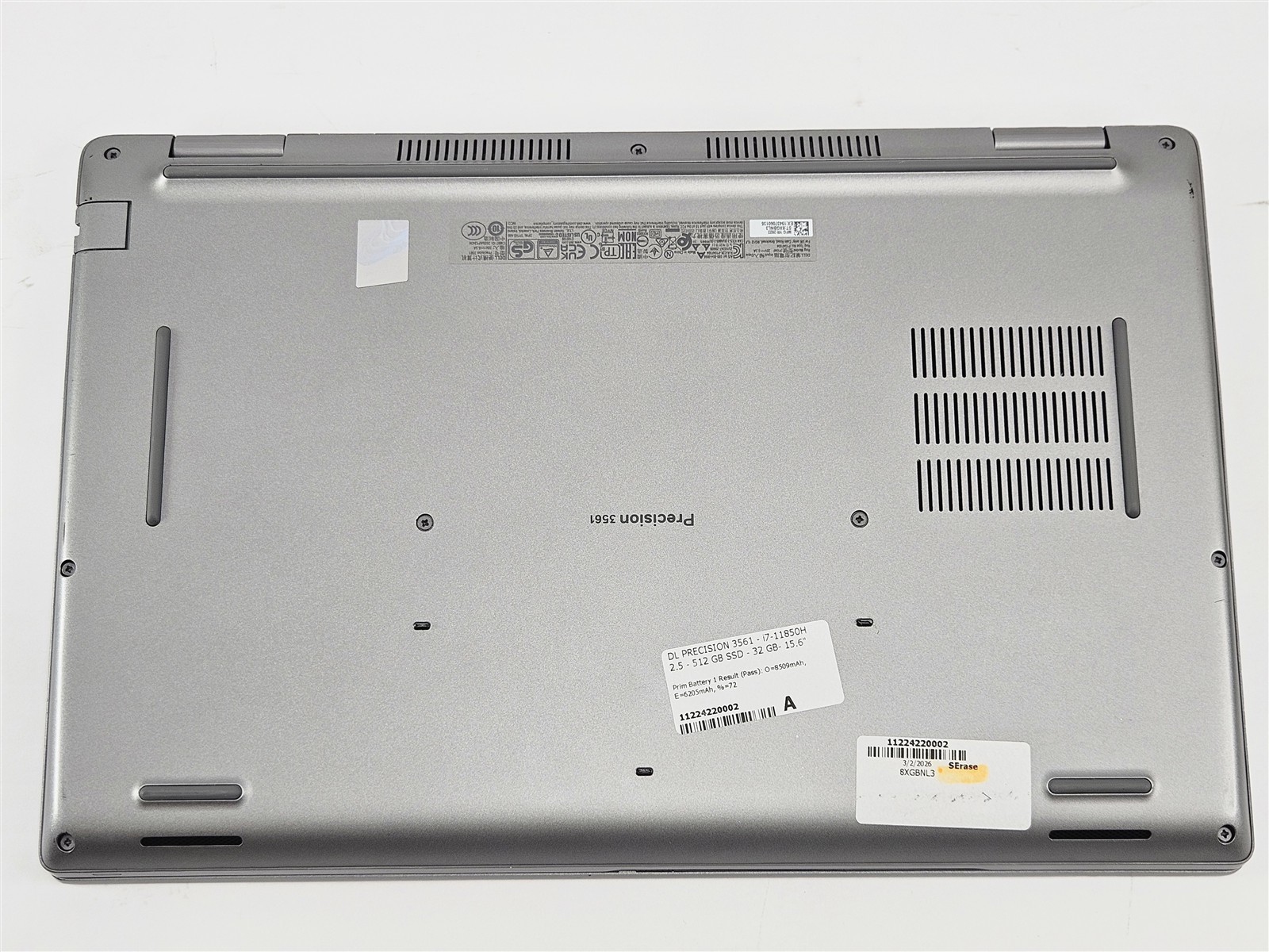 Dell 15.6″ Precision 3561 i7-11850H 32GB RAM 512GB SSD Professional Mobile