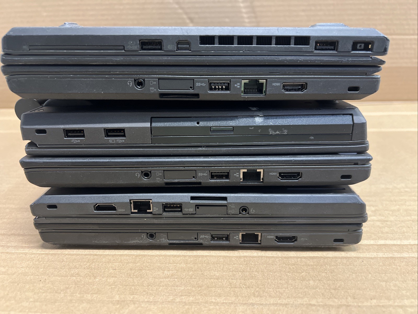 Lot of 6 Lenovo ThinkPad T460 T450s T440 i5 8-16GB RAM Laptop