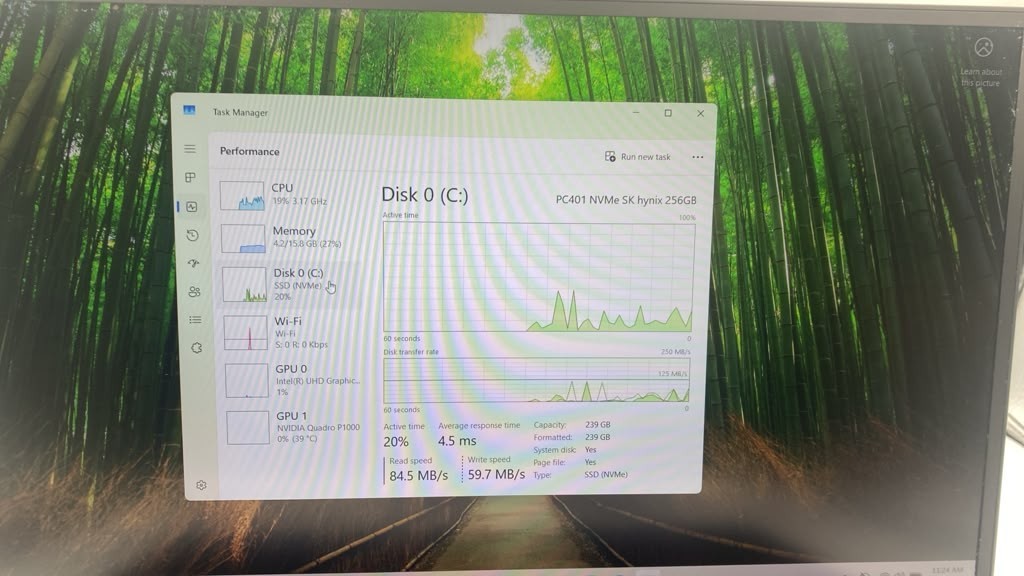Dell Precision 5530 15.6″ Touch i5-8400H 16G 256G Quadro P1000 4G Win11 charger