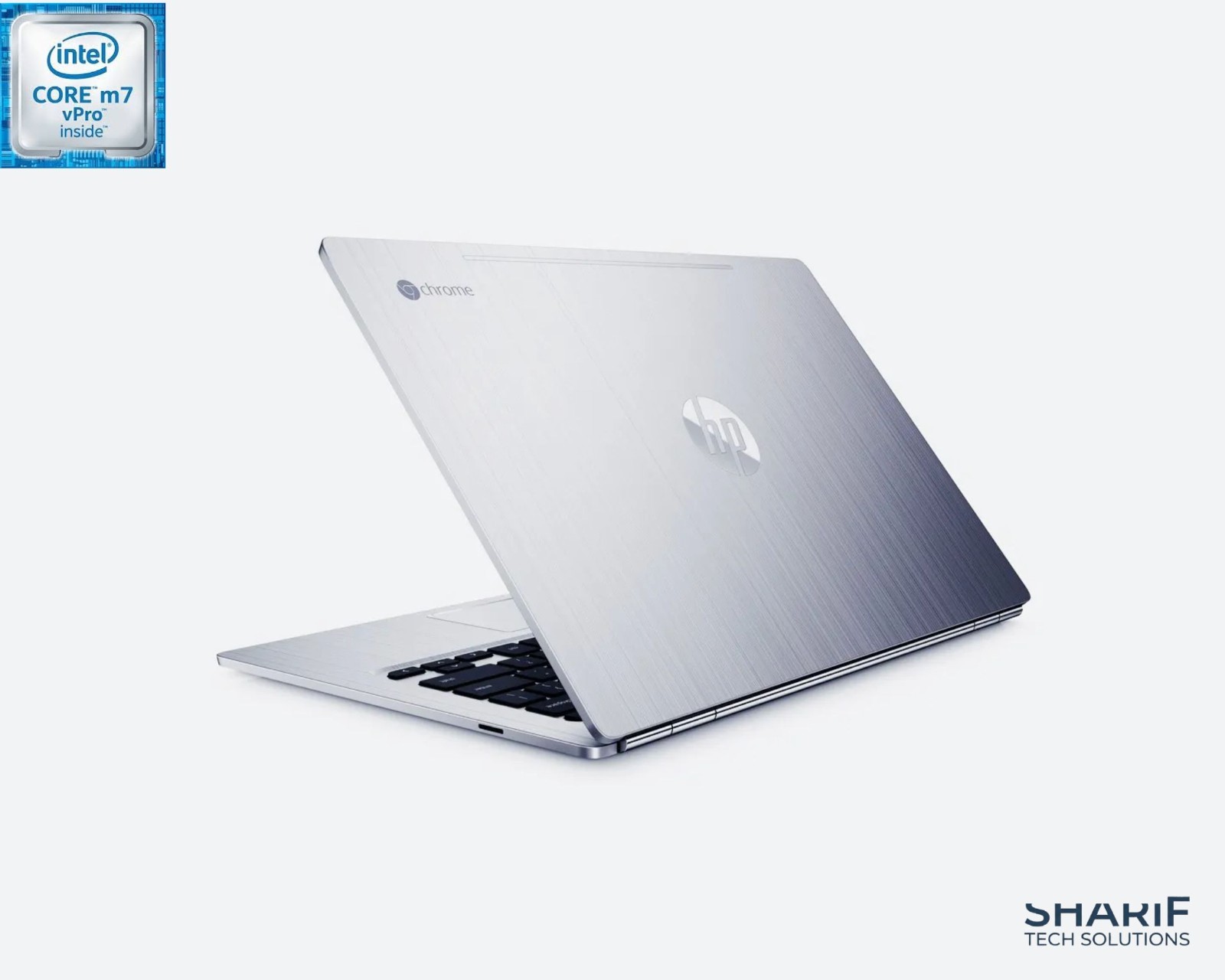 HP Chromebook 13 G1 Core m7 16GB RAM 32GB SSD Premium Lightweight Laptop Ready