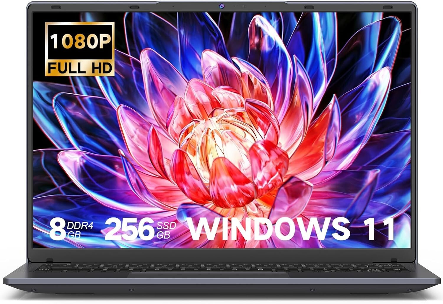 14” Laptop 8GB RAM 256GB SSD Win11 1920*1200 Full HD Celeron N5805 CPU