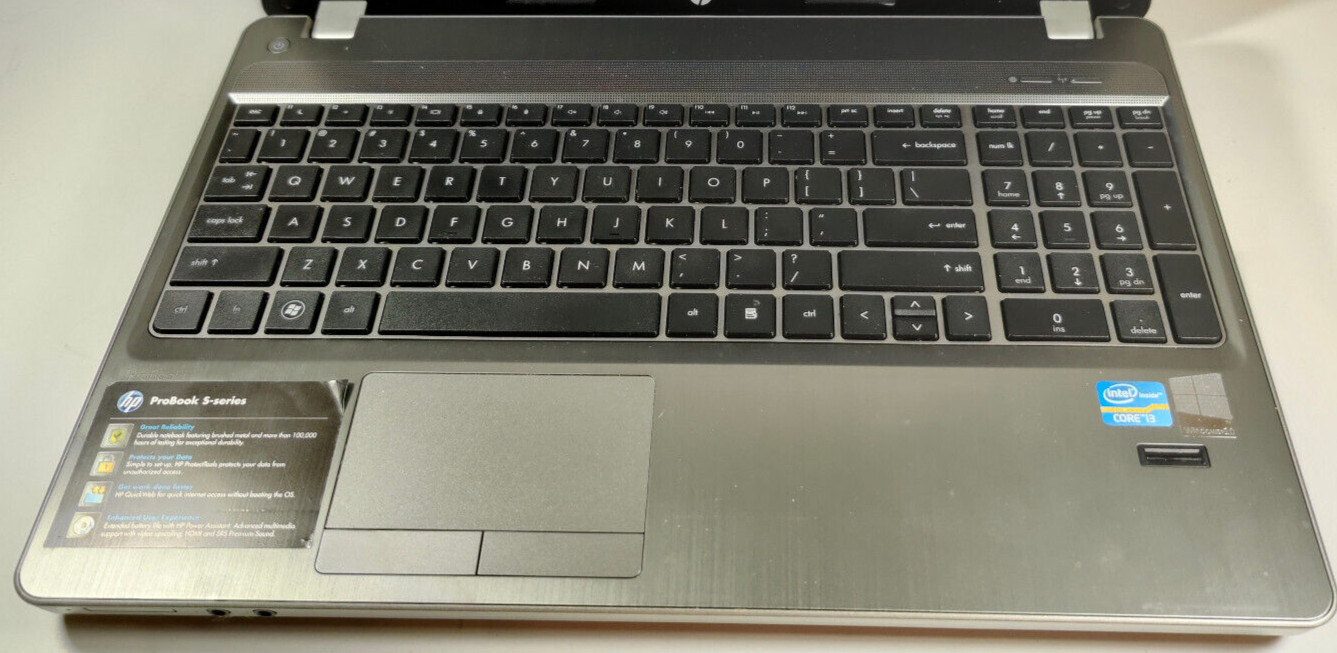 HP ProBook 4530S Core i3-2330M 8GB RAM 256GB SSD 14″ Win11