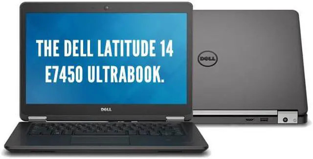 Dell Latitude E7450 14 in FHD Display Core i7 5600U CPU 8GB RAM 512GB SSD
