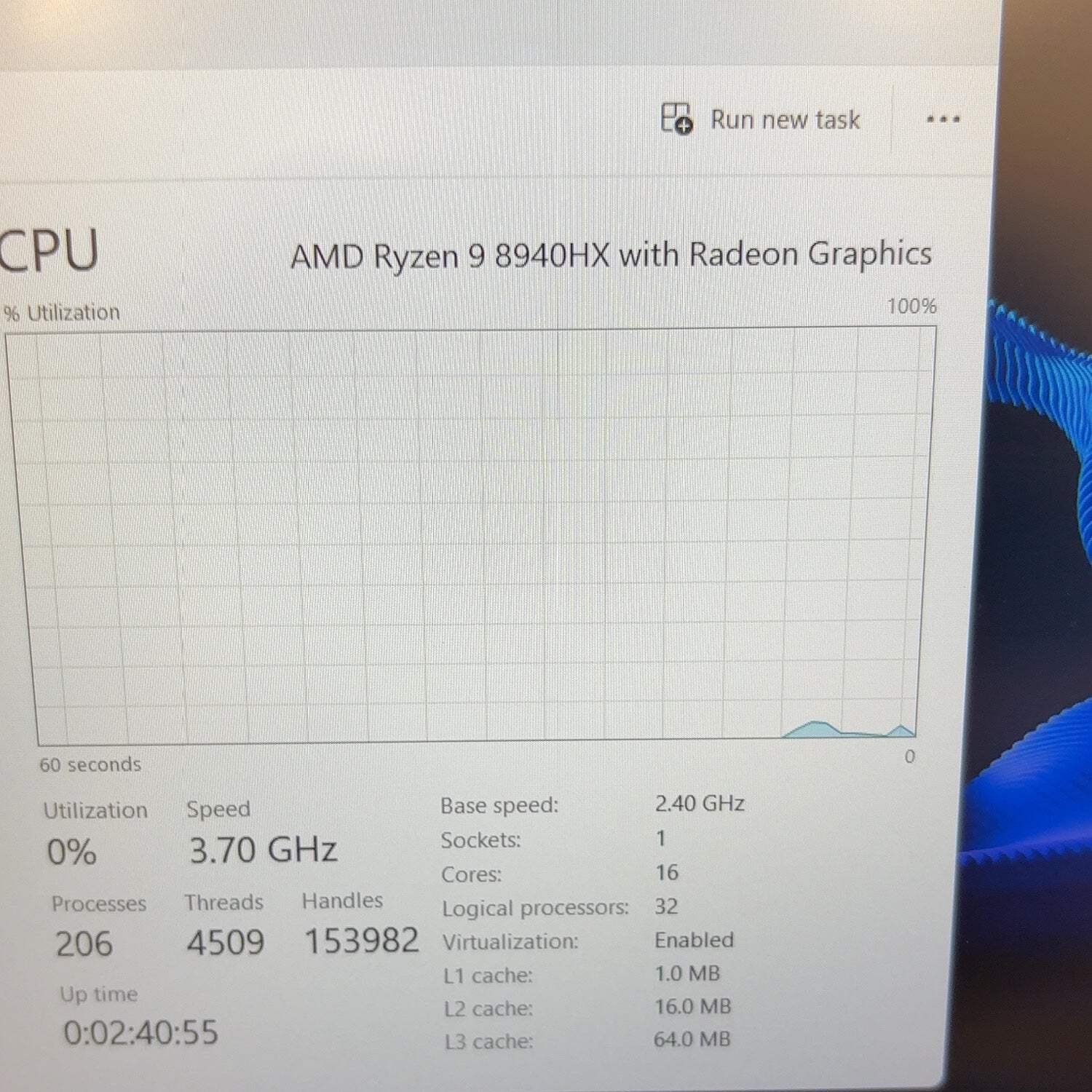 HP Omen 16-ap0053dx 16″ Ryzen 9 8940HX 2.4GHz 32GB RAM 1TB SSD GeForce RTX 5060