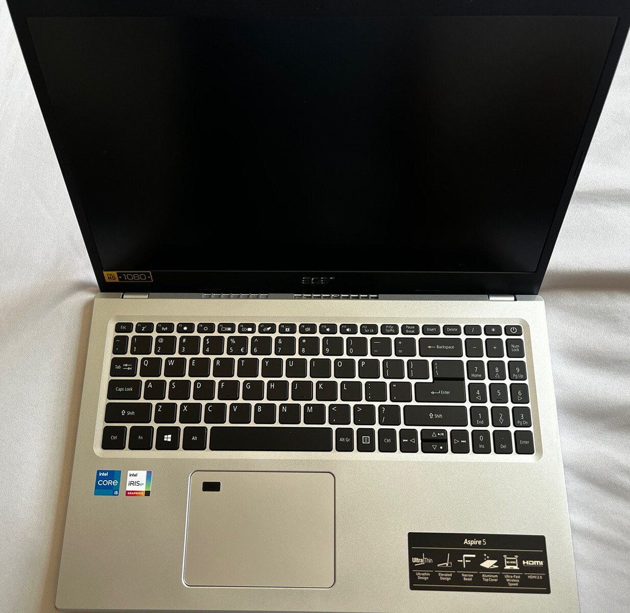 Acer Aspire 5 A515-56 15.6″ (256GB SSD, Intel Core i5 11th Gen., 4.20 GHz, 8GB)