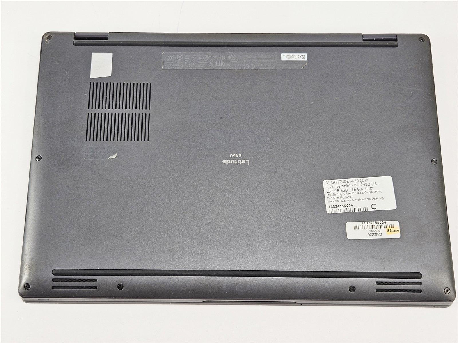 Dell Latitude 14″ 9430 2-in-1 Intel Core i5-1245U 16GB 256GB SSD QHD+