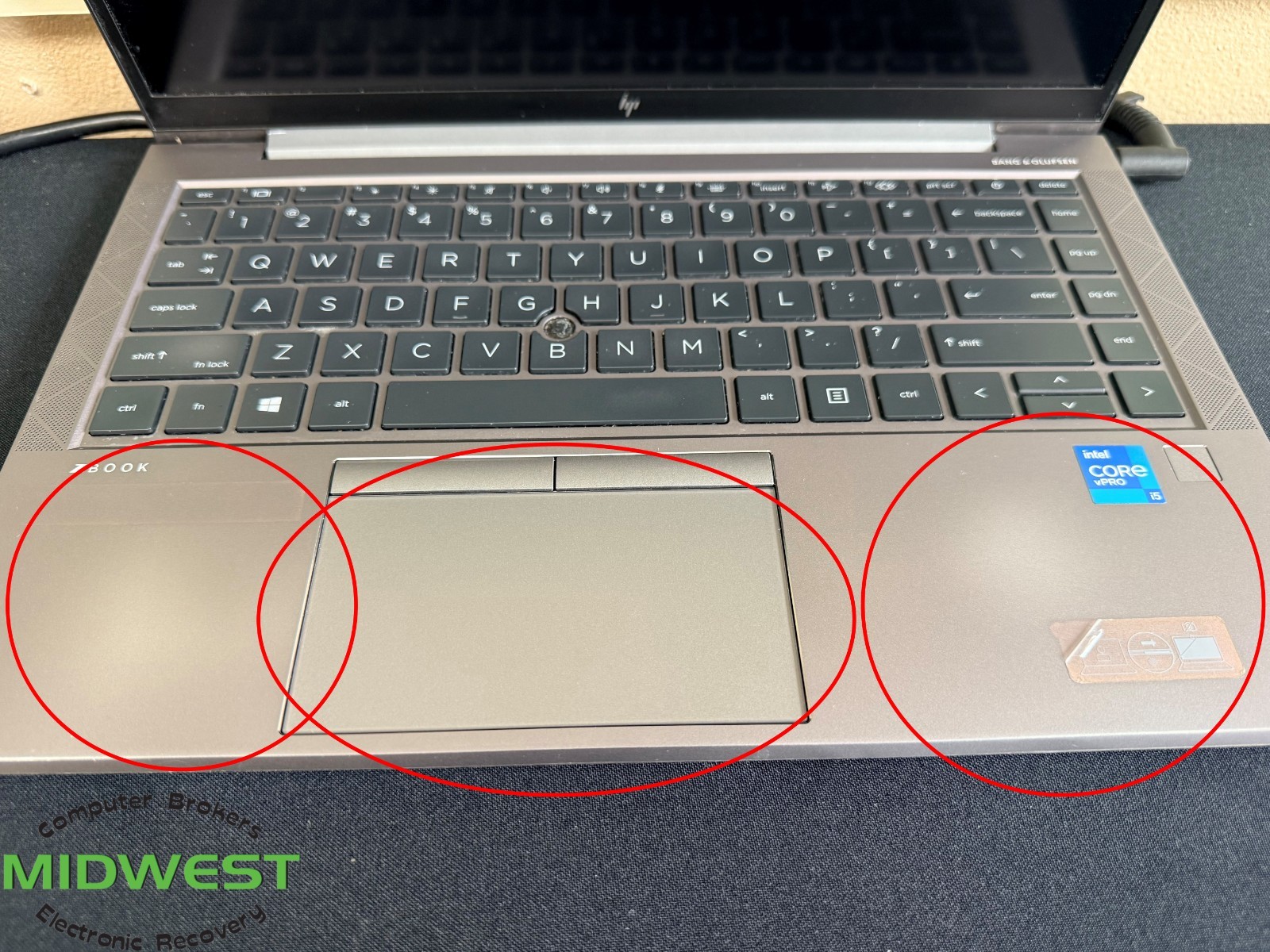 HP ZBook Firefly 14 G8 i5-1145G7 2.6GHz 16GB 256GB SSD (For Parts – See Desc.)