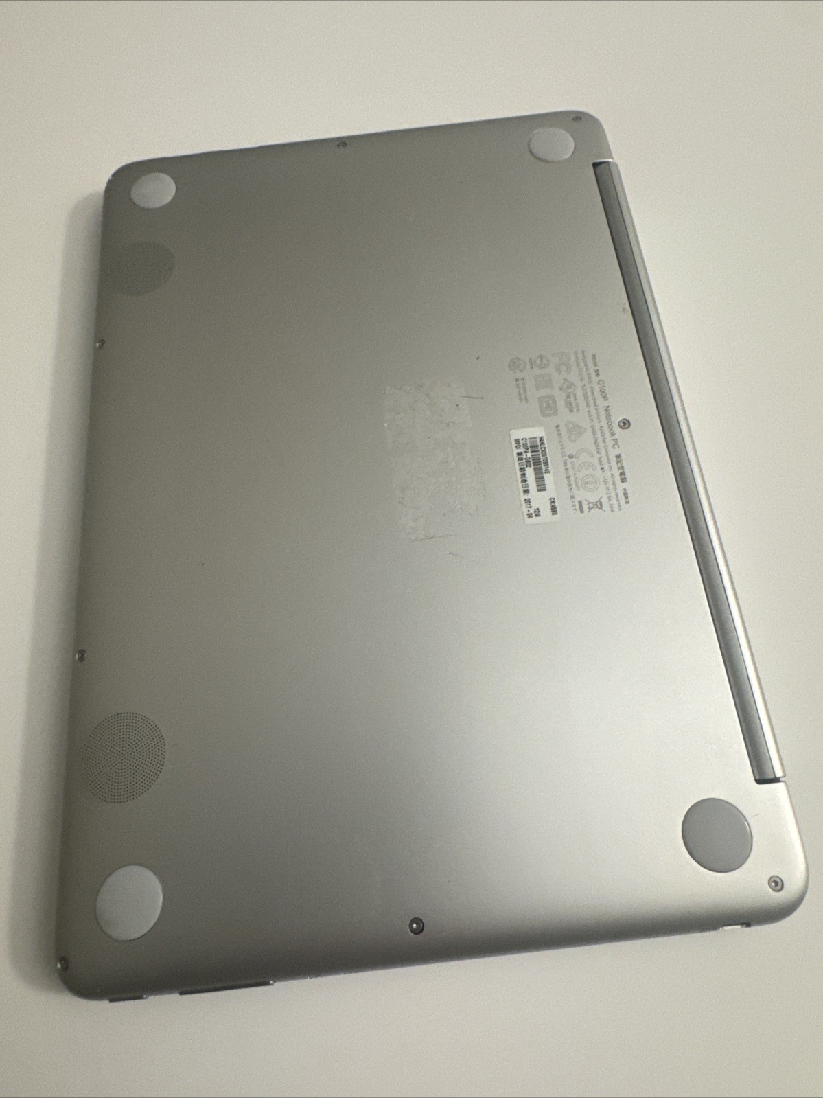 ASUS Chromebook Flip C100P 16GB Touch Screen UNTESTED For Parts No Power Chord.