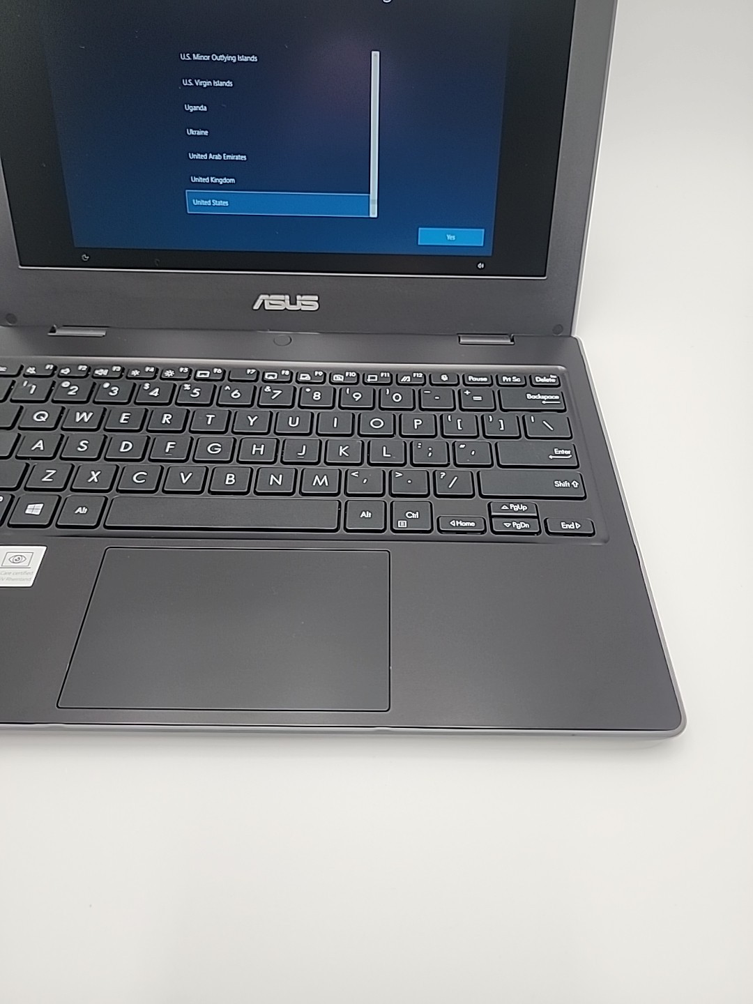 Asus BR1100CK 11.6” HD Laptop Intel Celeron N4500 4GB DDR4 RAM 64GB
