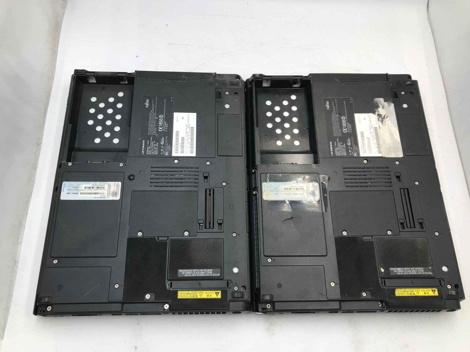 Lot of 2 Fujitsu LifeBook T900 Intel Core i5-520M 13″ – BOOT/Various Issues -MZ