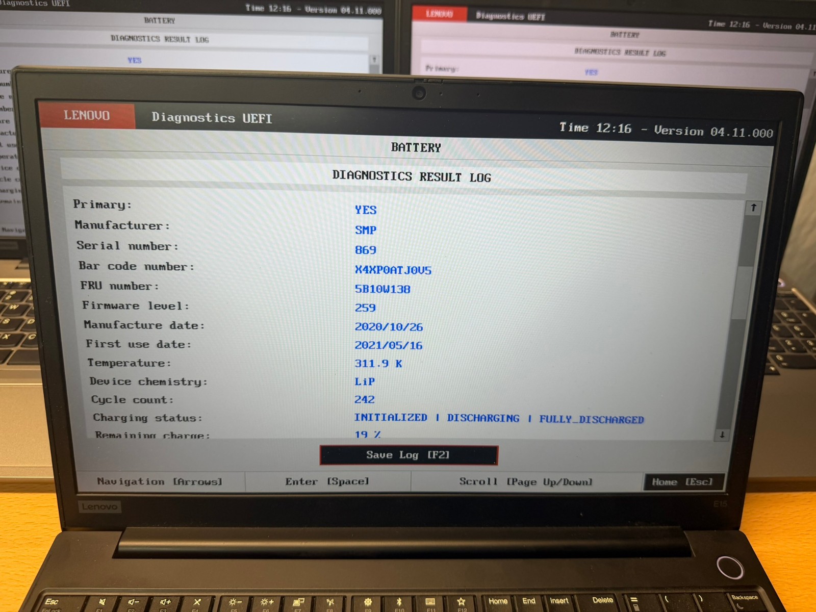 Lot (3) Lenovo ThinkPad E15 Gen1 8GB RAM NO SSD NO OS Boot to BIOS Please READ