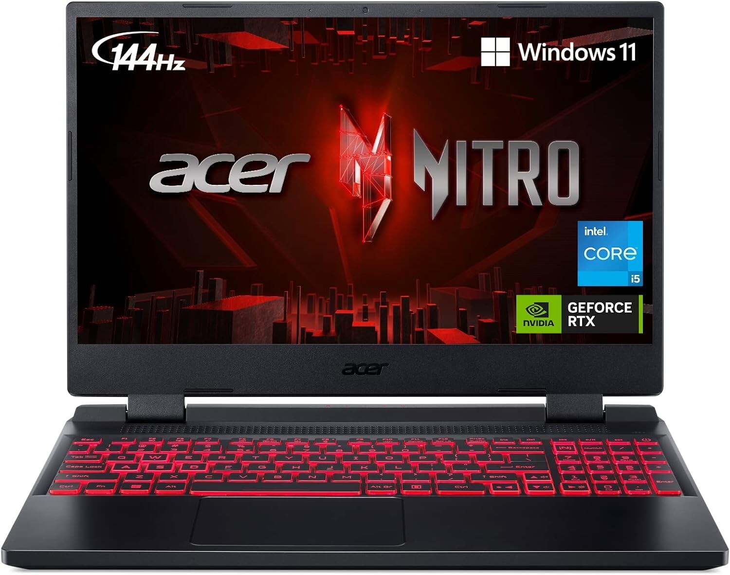 Acer Nitro 5 AN515-58 Gaming Laptop | Core i5-12500H | NVIDIA GeForce RTX 3050
