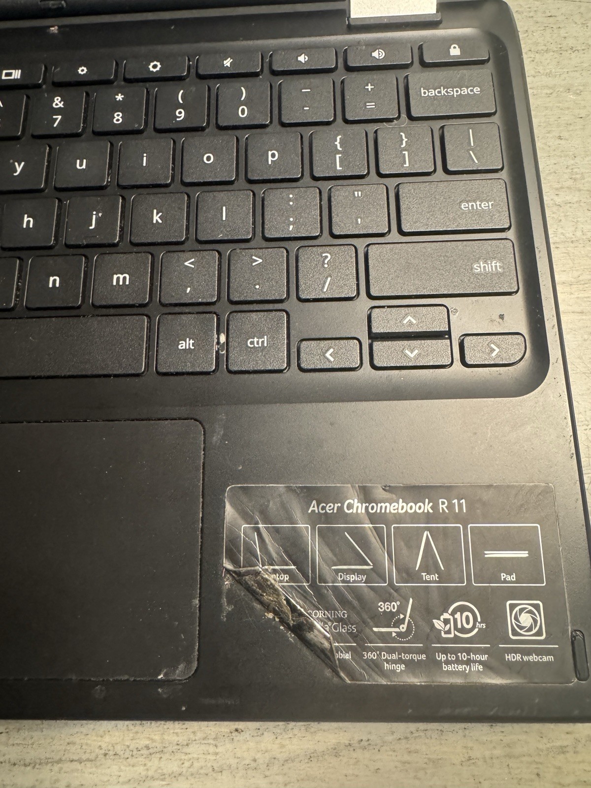 Acer Chromebook R11 CB5-132T-C67Q Touch Screen Chromebook with Intel Celeron …