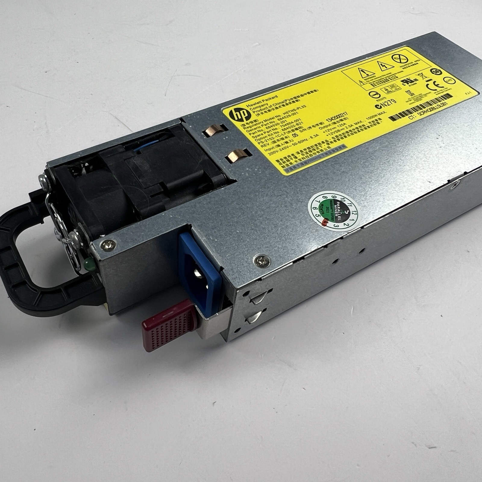 HP 1500W Power Supply | Mining | Server | 684529-001 HSTNS-PL33 Platinum Plus