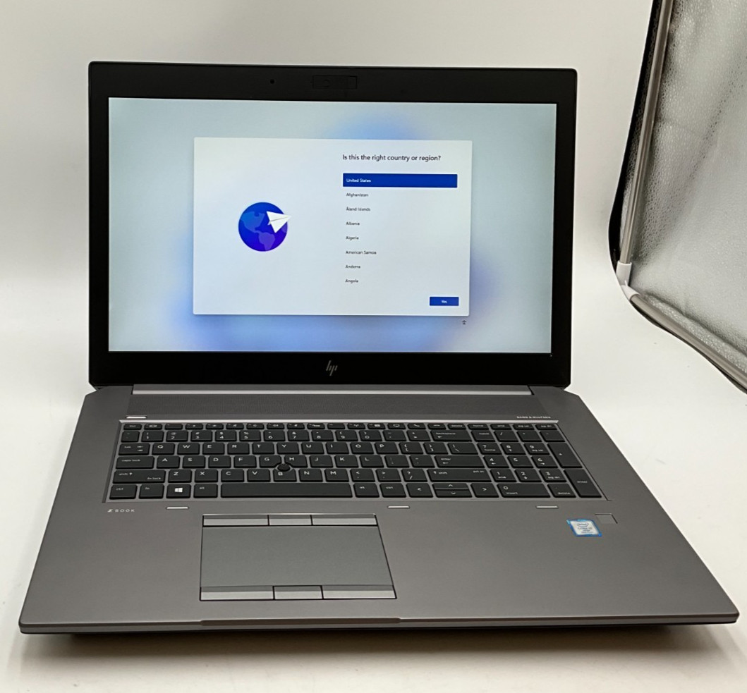 HP ZBook 17 G6 8CA77US 17.3″ i7-9850H 64GB 2x1TB RTX 4000 LAPTOP 5CD0139TRG