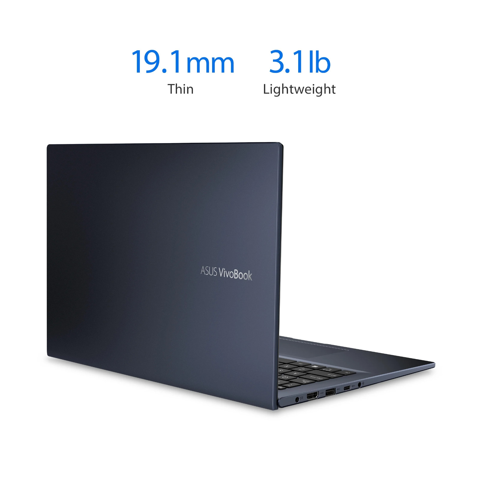 ASUS VivoBook Laptop 14″ Office 2024 AMD Ryzen 5 8GB RAM & 256GB SSD Backlit Pro