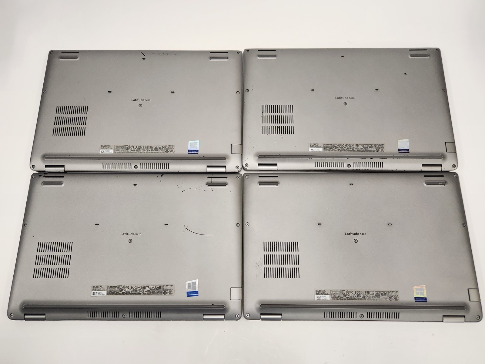Lot of 4 Dell Latitude 5420 14″ Laptop i7-1185G7 3Ghz 16GB RAM 256GB SSD W11P
