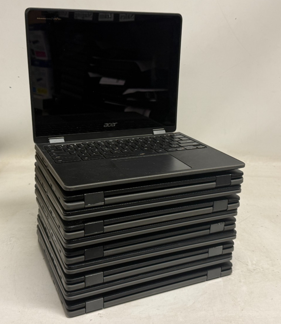 Acer Chromebook R851TN-C3ET 12″ (N4120 – 4GB RAM – 32GB – PARTS) – Lot of 10