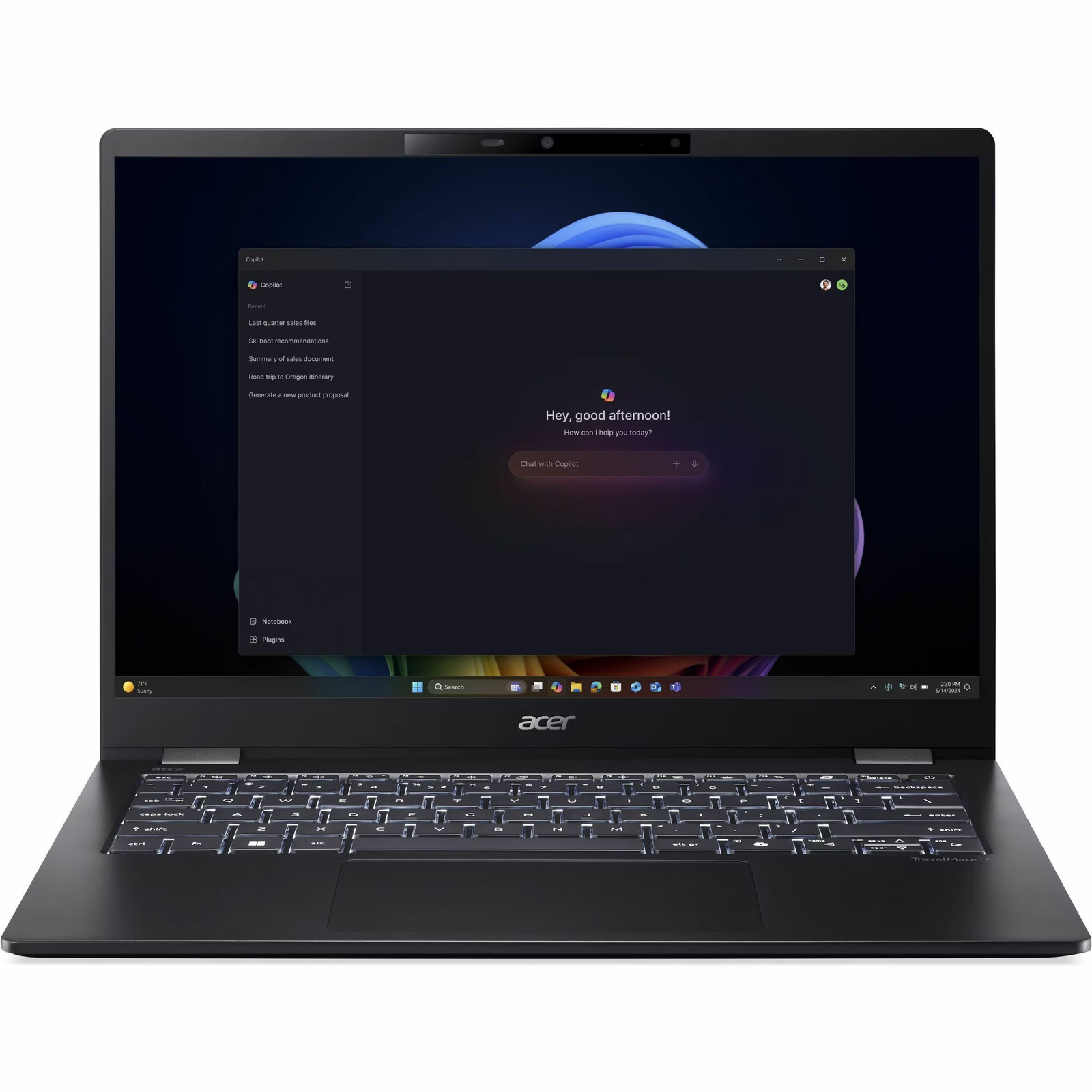Acer – TravelMate P6 14 AI P614-54T 14″ IPS LCD 1920 x 1200 (WUXGA) Touch Scr…